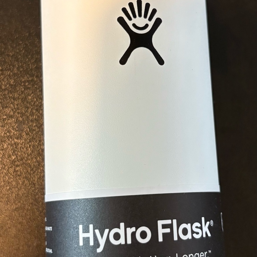 Hydro Flask Classic White Bottle